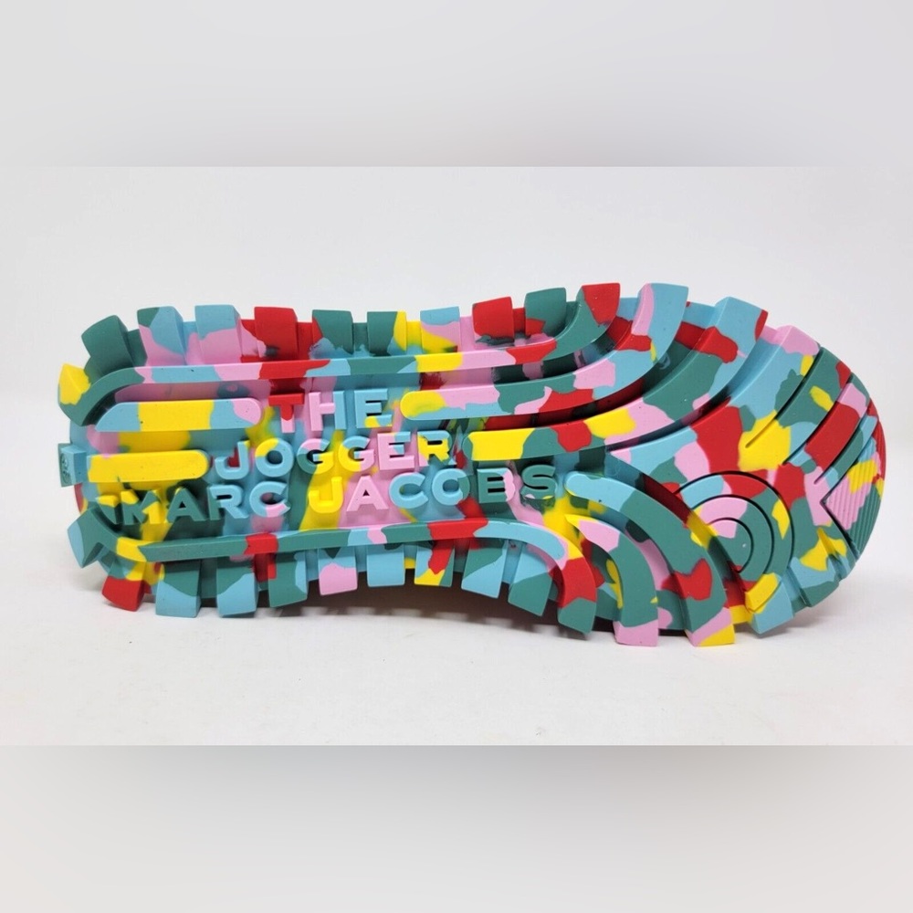 BNIB Marc Jacobs The Tie Dye Jogger Sneakers Multicolour - Picture 6 of 6